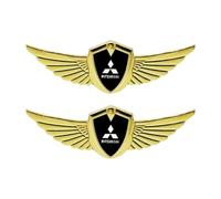 XVBFSC 2 Pièces Stickers Voiture pour Mitsubishi L200 Ⅳ Double Cab 2010-2015, Adhésifs Imperméables et Amovibles Idée Cadeau pour Automobilistes,Gold-2pcs
