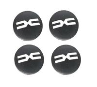 XVBFSC 4 Pièces Cache Moyeux pour Dacia Duster 2010-2021 2022 2023 2024 2025, Capuchon Enjoliveur Centre Roue Centre de Jante Capuchons Badge Logo Accessoires,C-56mm