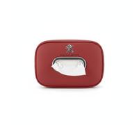 XVBFSC Boîte à Mouchoirs de Voiture pour Peugeot e-Legend Concept 2018-2018 Coupe, Porte Mouchoirs Suspendu pour Siège, Pare-Soleil Ccessoire Intérieur de Voiture,Red