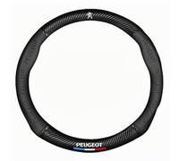 XVBFSC Housse de Volant pour Peugeot Boxer 2006-2021, Antidérapant Respirable et Ajustable Protection de Volant 4 Saisons Confortable,Black-Type O