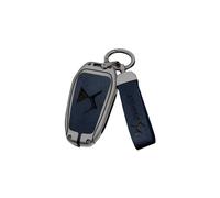 XVBFSC Pochette Porte-Clés pour DS 3 Crossback DS7 DS4 DS3 DS Spirit, Pochette Voiture Protection Clef Étui Clé Voiture Portable Étui de Protection Clef,Blue