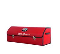 XVBFSC Sac D'organisation de Coffre de Voiture pour Alfa Romeo 159 2006, Rangez Vos Affaires Grande Capacité Pliable Étanche,Red-L