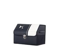XVBFSC Sac D'organisation de Coffre de Voiture pour DS 7 Crossback La Première Limited Edition 2018, Rangez Vos Affaires Grande Capacité Pliable Étanche,Black-S