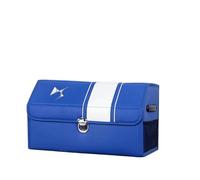 XVBFSC Sac D'organisation de Coffre de Voiture pour DS 7 Crossback La Première Limited Edition 2018, Rangez Vos Affaires Grande Capacité Pliable Étanche,Blue-M