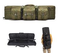 XVBVS Malette Fusil Double Long Sac à Pistolet Tactique Étuis à Carabine Sac de Fusil de Chasse Étui de Transport D'arme de Poing Sac à Dos de Transport D'arme à Feu avec Bandoulière