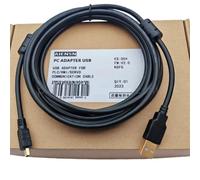 XVFSPWP BMXXCAUSBH018 Câble USB mis à la terre pour terminal graphique et processeur M340 Magelis GXO/GXU/GTO (plaqué or amélioré, 1,5 m)