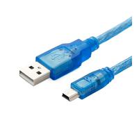 XVFSPWP Câble de programmation USB-Q série Q USB-Q06UDEH Q03UDE USB vers mini port (USB-Q (Bleu), 2 m