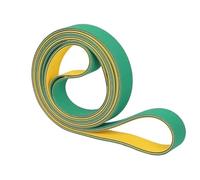 XVFSPWP Lot de 3 courroies plates en nylon haute vitesse 0,8 à 6 mm d'épaisseur pour machine textile