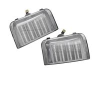 XVGUOYAN Clignotant Rétroviseur Côté Pour Fiat Ducato Pour Citroen Jumper Relay Pour Peugeot Boxer Pour RAM Promaster Feux Clignotants Latéraux Dynamiques À LED Ambrés(Crystal)