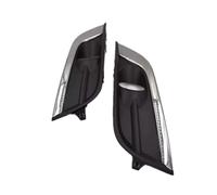 XVGUOYAN Ensemble feux antibrouillard Pour Koleos 2017-2018 Pare-choc Avant Feu Antibrouillard Cadre Calandre Coque Couvercle Capot Chromé(With chrome no hole)