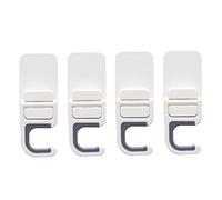 XVHOAB Broom Holder Murd Mop Holder Self Adhesive Broom & Mop Grippers No Drilling Parent Organizer pour la maison, la cuisine, le jardin, le garage 4pcs ..