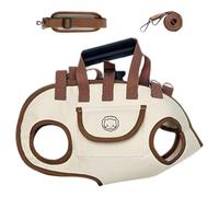 XVHOAB Dog Lift Harness, Adjustable & Soft Dog Sling Carrier with Detachable Hand Grip, Ideal for Senior, Injured, Disabled, Surgery Rehabilitation, LDog Lift Harness
