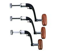 XVHOAB Pêche à la pêche à la Manche en Bobine rotative Pliable Non glissée Roublé de avec Bouton en Bois 3pcs Grand ..