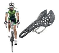 XVHOAB Saddle Carbone Fibre Bike Hollow Saddle Slippy Curves Ultralight Seat Accessoires pour vélo de Montagne à vélo.
