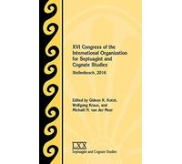 Xvi Congress Of The International Organization For Septuagint And Cognate Studies