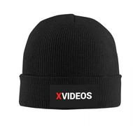 XVideos Original Logo Bonnet Chapeaux Skullies Bonnets Unisexe Adulte Vintage Chaud Bonnet Chapeaux Hiver Plein Air Sport Graphic Cap
