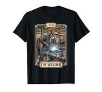 XVII The Welder - Métallurgiste de soudage T-Shirt Graphique avec Valeur