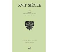 XVIIe siècle 2008, n° 241 Collectif (Auteur)