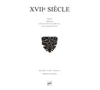 XVIIe siècle 2009, n° 242 Collectif (Auteur)