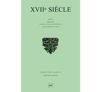 XVIIe siècle 2013, n° 259
