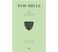 XVIIe siècle 2016 Varia - Collectif - Puf - broché - Revue
