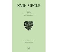 XVIIe siècle 2016, n° 272: Mythologie du Grand Siècle