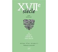 Xviie siecle 2024, n.303 « Rémanence de “l’écrire classique” en régime littéraire contemporain (années 1980-2020) » - Collectif - Puf - broché - Revue
