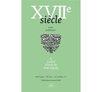 Xviie siecle 2025, n.307 - Collectif - Puf - broché - Revue