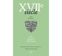 XVIIE siècle 2026, N.312 - Collectif - Puf - broché - Revue