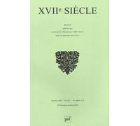XVIIe siècle 2009, n° 245 Collectif (Auteur)