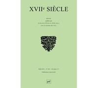 Xviie Siècle N° 264 - Xviie Siècle