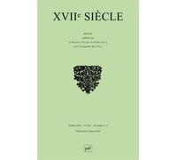 XVIIe siècle 2014, n° 265 Collectif (Auteur)
