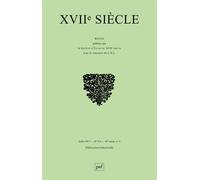 Xviie siècle 2017 Collectif (Auteur)