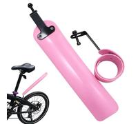 Xvilmaun Garde-boue universel pliable avant arrière pour vélo | Garde-boue pliable pour roues de 50,8 à 73,7 cm. Plaque en acier à mémoire de forme en silicone UV. Garde-boue avant et