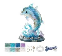 Xvilmaun Kit De Création D'Animaux En Perles - Breloques Thème Mer 3D Réalistes | Art De Perles,Pour Activités Scolaires, Projets DIY, Débutants, Passionnés, Ornements Festifs, Cadeaux Festifs