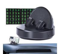 Xvilmaun Support Téléphone Voiture pour Tableau de Bord,Support Dashboard Véhicule Universel - Smartphone avec Numéro Parking Amovible pour Voiture