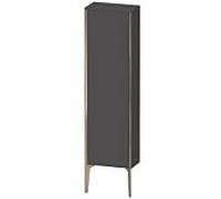 XViu Duravit 40x24x133cm de XV1315LB149 haute armoire, champagne mat, porte sur la gauche, le graphite mat