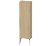 Duravit XViu XV1315 Armoire mi-haute verticale, 400x240 mm, hauteur 1330 mm, 1 butÃ©e de porte gauche, Couleur (avant/corps): champagne mat/mÃ©ditÃ©. chÃªne - XV1315LB171