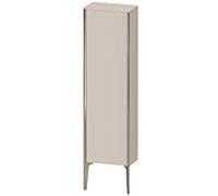 Duravit XViu XV1315 Armoire mi-haute verticale, 400x240 mm, hauteur 1330 mm, 1 butée de porte droite, XV1315RB191, Couleur: champagne mat/taupe