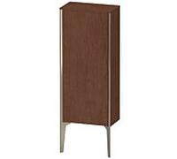 Duravit XViu XV1305 Armoire mi-haute verticale, 400x240 mm, hauteur 890 mm, 1 butée de porte droite, XV1305RB113, Couleur: champagne mat/americain.noyer.