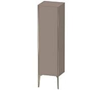 XViu Duravit 40x36x133cm de XV1325RB143 haute armoire, champagne mat, porte à droite, le basalte mat
