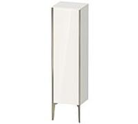 XViu Duravit 40x36x133cm de XV1325RB185 haute armoire, champagne mat, porte à droite, blanc haute brillance