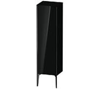 XViu Duravit 40x36x133cm de XV1325RB240 haute armoire, noir mat, porte à droite, noir brillant