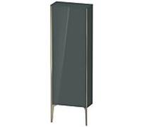 Duravit XViu XV1316 Armoire mi-haute verticale, 500x240 mm, hauteur 1330 mm, 1 butÃ©e de porte gauche, Couleur (avant/corps): champagne mat/dolomiti gris hgl - XV1316LB138