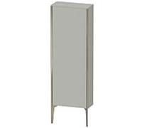 XViu Duravit 50x24x133cm de XV1316RB107 haute armoire, champagne mat, porte à droite, gris béton mat