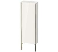 Duravit XViu XV1316 Armoire mi-haute verticale, 500x240 mm, hauteur 1330 mm, 1 butée de porte droite, XV1316RB185, Couleur: champagne mat/blanc hgl.