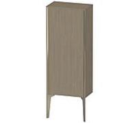 XViu Duravit haute XV1305LB135 40x24x89cm, champagne mat, porte à gauche, chêne terra