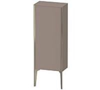 XViu Duravit haute XV1305RB143 40x24x89cm, champagne mat, porte à droite, basalte mat