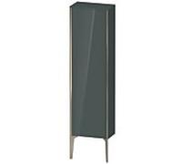 Duravit XViu XV1315 Armoire mi-haute verticale, 400x240 mm, hauteur 1330 mm, 1 butÃ©e de porte gauche, Couleur (avant/corps): champagne mat/dolomiti gris hgl - XV1315LB138