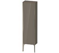 XViu Duravit haute XV1315LB189 40x24x133cm, champagne mat, porte à gauche, gris flanelle brillant